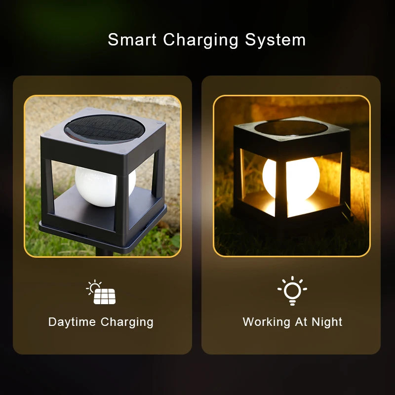 Solar Post Cap Light Easy Outdoor Lighting No Wiring