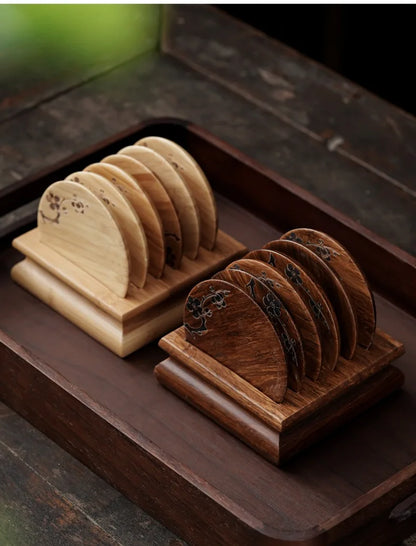 EcoZen Table Coasters – Minimalist Design, Everyday Elegance