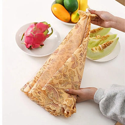 Foldable Food Cover Lace Mesh Vegetable Cover Dustproof Rice Umbrella Style Anti Fly Mosquito Insect Proof Food Bread Cover