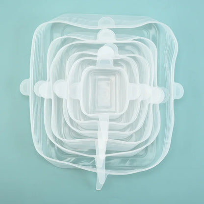 Seal and Store! Flexible Silicone Lids for Fridge and Kitchen Use