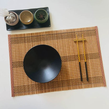 Manteles individuales de bambú ecológicos