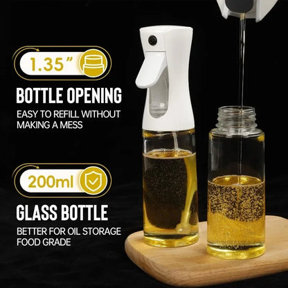 "Mist & Masterpiece – Reusable Oil Spray Bottle for Effortless Cooking"
