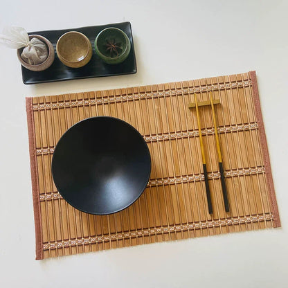 Manteles individuales de bambú ecológicos