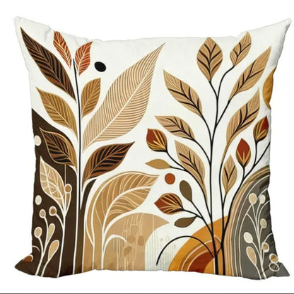 18x18inch Geometric Art Pattern Pillow Cover Machine Washable Square Cushion Covers For Home Decor and Gift Giving