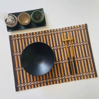 Manteles individuales de bambú ecológicos