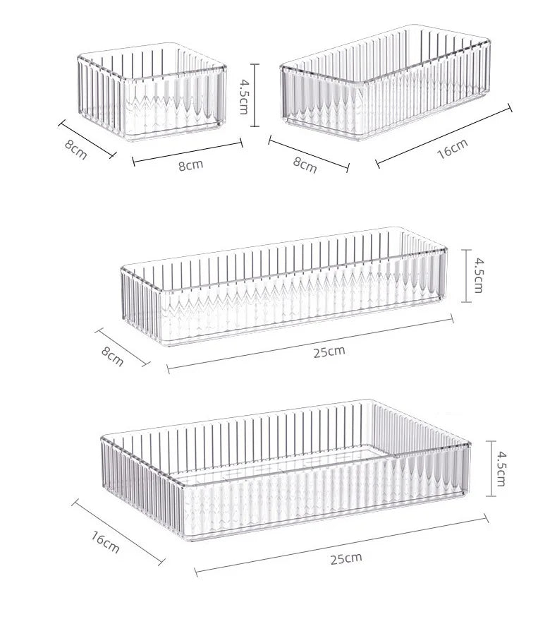 ClearNest Modular Drawer Organiser Set