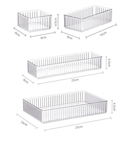 ClearNest Modular Drawer Organiser Set